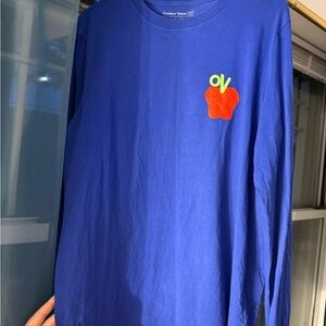 Outdoor Voices Royal Blue Crew Neck Tee
